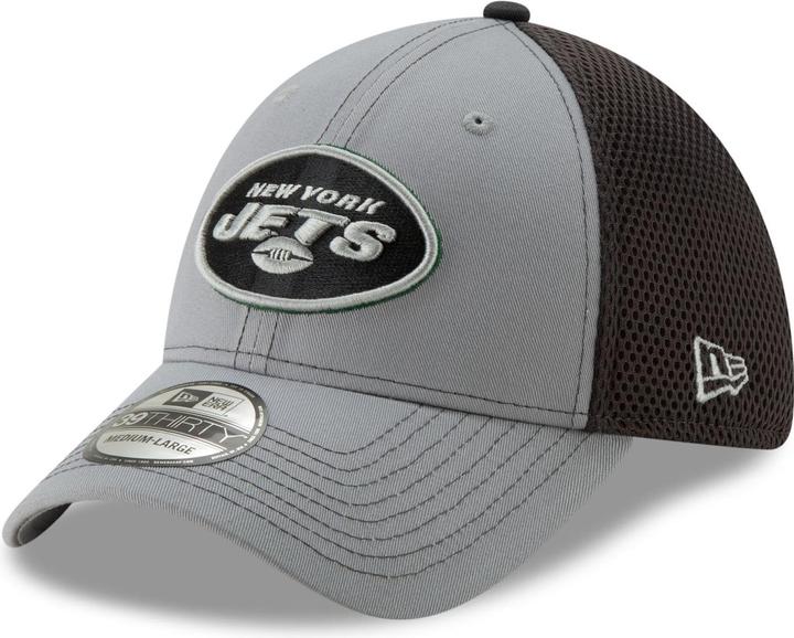 New Era 39Thirty Stretch Mesh Cap - New York Jets - L/XL (L)