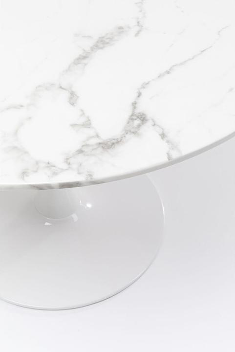 Produktbild Kare Design Tisch Veneto Marmor Weiss Ø110cm