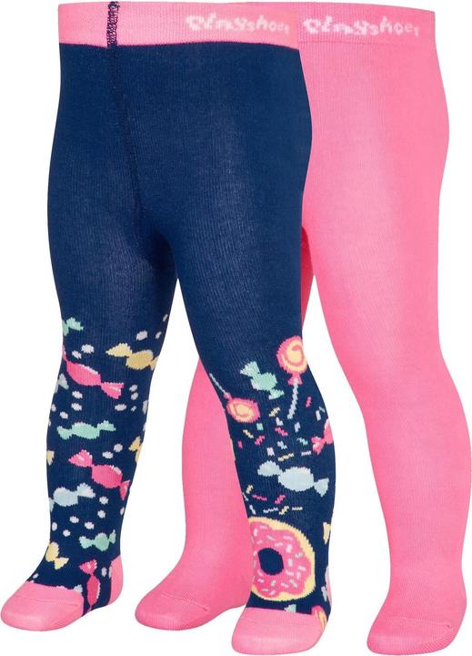 Produktbild Playshoes Baby-Strumpfhose Bonbons 2er Set Gr. 74/80 (74/80)