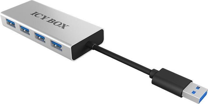 Immagine prodotto Icy Box Raidsonic IB-AC6104 4 nuovi dispositivi USB 3.0 (USB-A, 4 Porti)