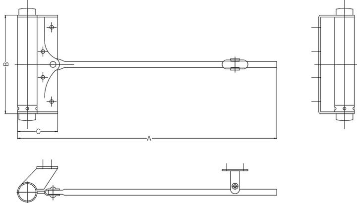 Actual product image Fridavo Door spring (Room door)