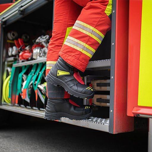 Immagine prodotto Haix Stivale antincendio "Fire Eagle Pro" 507511 con protezione antitaglio 38 (38)