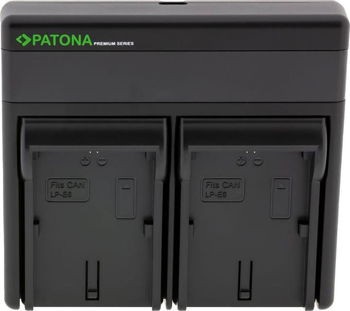 Produktbild Patona Dual PD Canon LP-E6 Serie USB-C (Ladegerät)