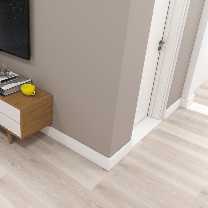 Image du produit Neu.Haus Plinthes Coevorden 28 pièces 195x8 cm blanc