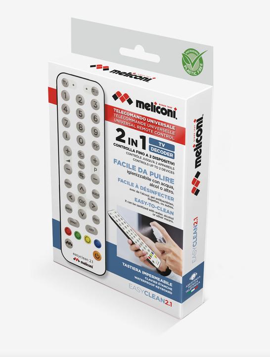Immagine prodotto Meliconi 802110 telecomando Universale Pulsanti (Telecomando universale)