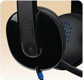 Image du produit Logitech Casque d'ordinateur H540 USB (Filaire, USB-A)