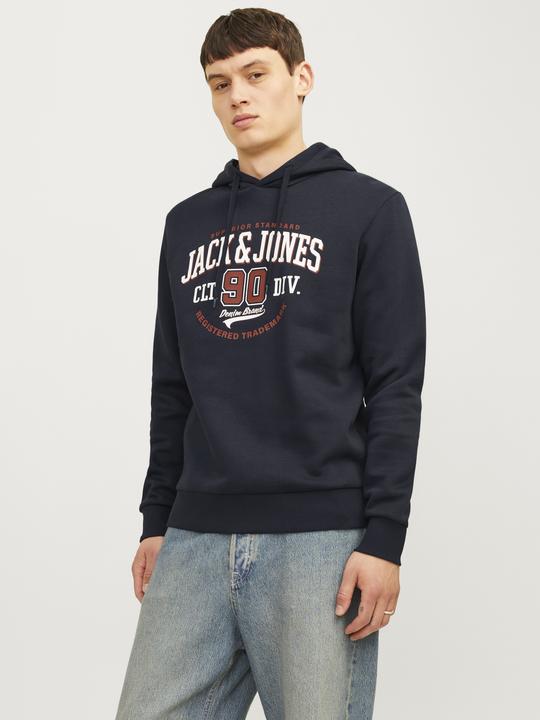 Produktbild Jack & Jones JJELOGO SWEAT HOOD 2 COL 24/25 NOOS (L)