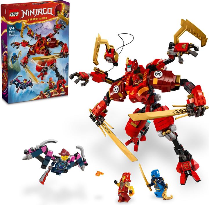 Produktbild LEGO Kais Ninja-Kletter-Mech (71812, LEGO Ninjago)