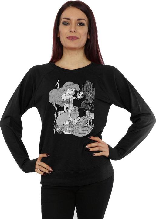 Image du produit The Little Mermaid Womens/Ladies Cotton Sweatshirt (M)