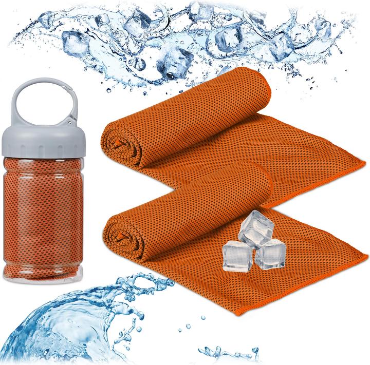 Immagine prodotto Relaxdays Asciugamano Rinfrescante, Set da 2