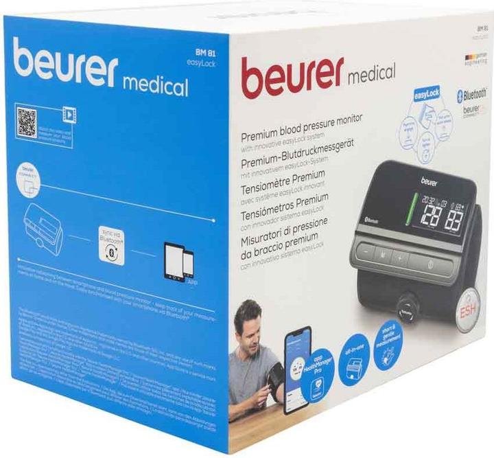 Produktbild Beurer BM 81 easyLock (Blutdruckmessgerät Oberarm)