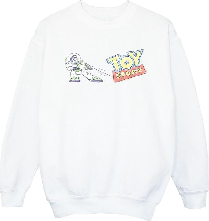 Immagine prodotto Disney Toy Story Buzz Pulling Logo Felpa Ragazze (104)