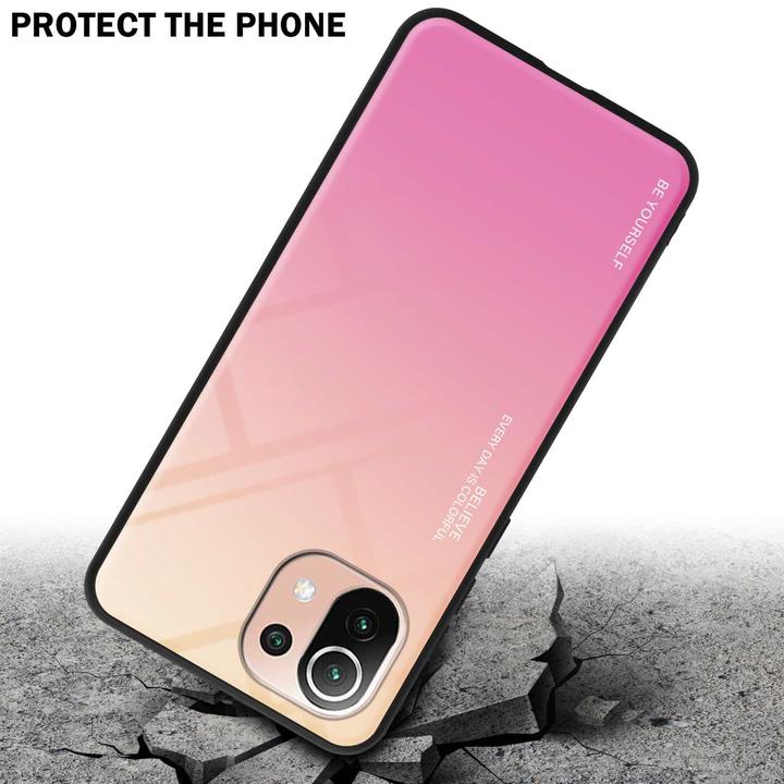 Immagine prodotto Cadorabo Manicotto per vetro in TPU a 2 colori (Xiaomi Mi 11 Lite, Xiaomi Mi 11 Lite 5G)