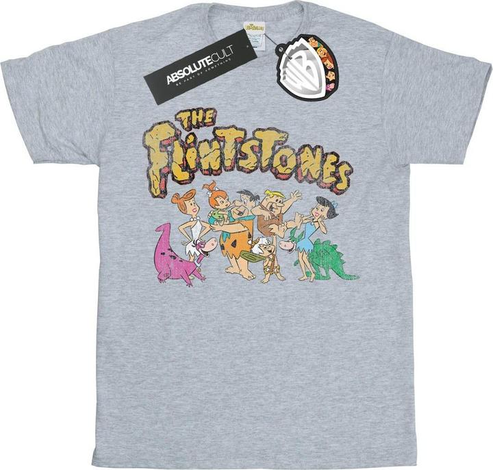 Image du produit The Flintstones - T-shirt GROUP DISTRESSED - Garçon (116)
