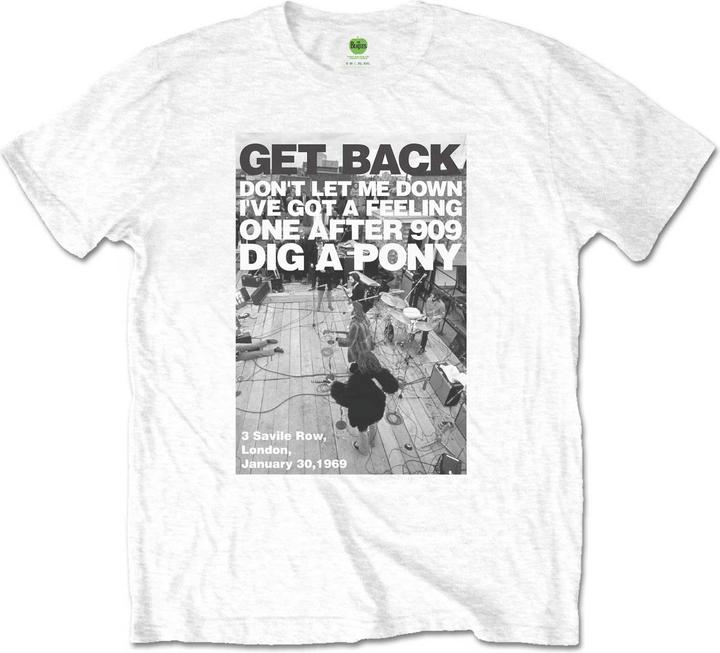 Image du produit T-shirt unisexe adulte Rooftop Shot Cotton (L)