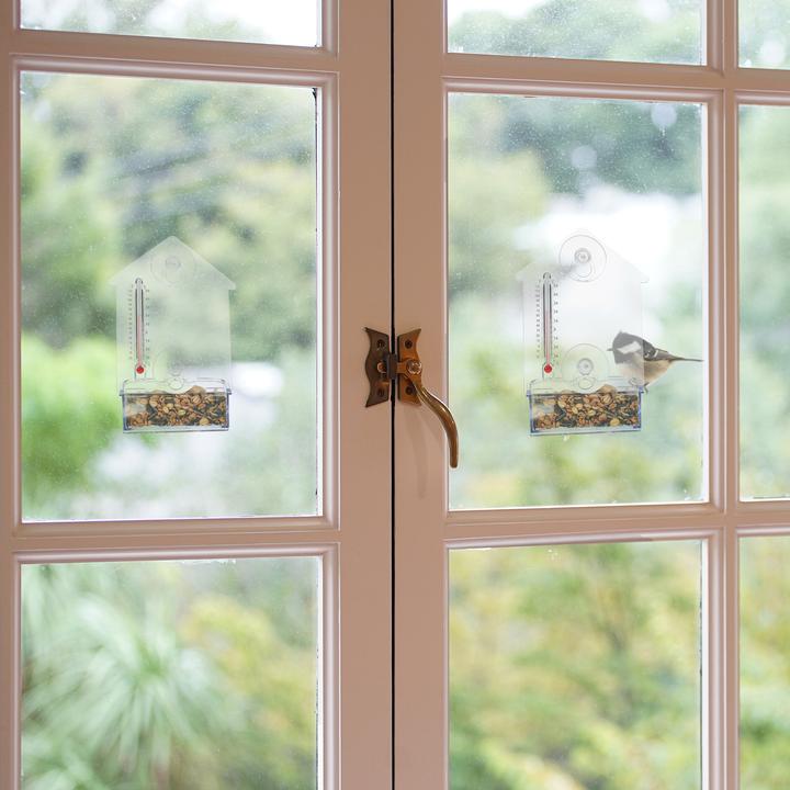 Actual product image Relaxdays bird feeder
