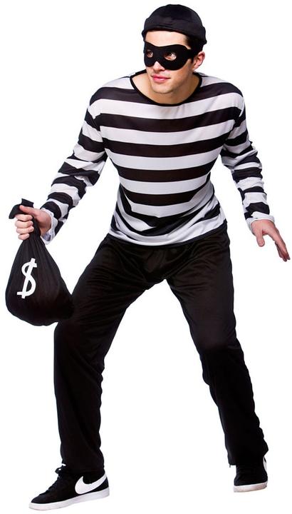 Wicked Bank robber burglar thief costume (L)