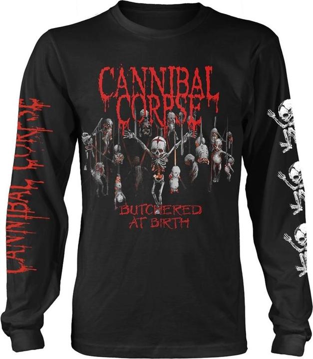 Cannibal Corpse Butchered At Birth Baby TShirt Langärmlig