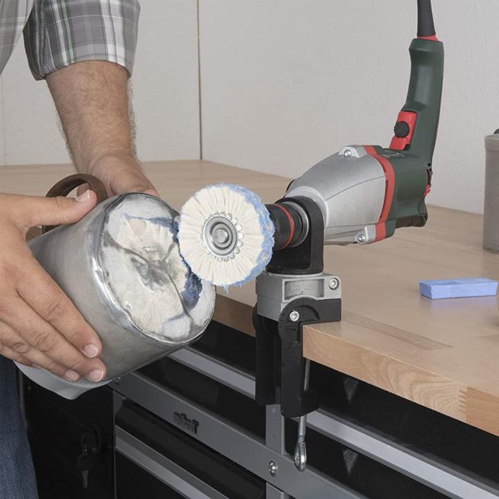 Produktbild wolfcraft wolfcraft 1 Profi-Polier-Set 6-tlg. (gebürstet)