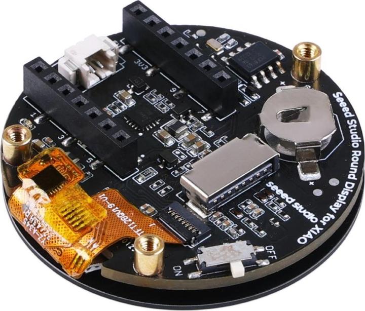 Actual product image Seeed Studio Round 1.28inch Touch Display for XIAO