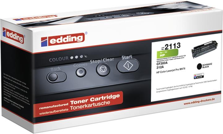 Actual product image Edding Toner 18-2113 like HP CF380A black - Toner unit (FC)