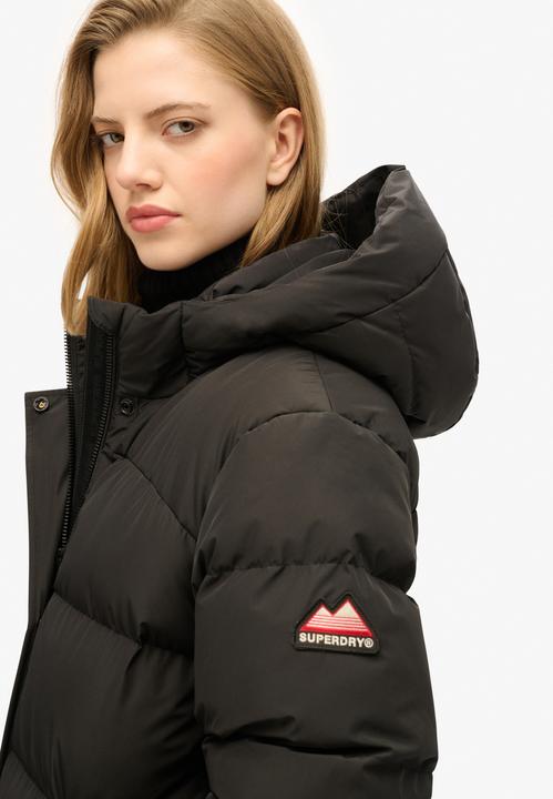 Produktbild Superdry HOODED SPORTS PUFFER MID JKT Dames Jas - Maat S (10)