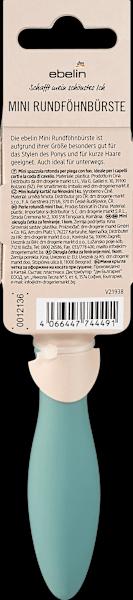 Actual product image dm ebelin Mini round hairdryer brush plastic head