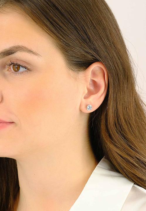 Image du produit Muau Boucles d'oreilles (Or blanc 750/18K)