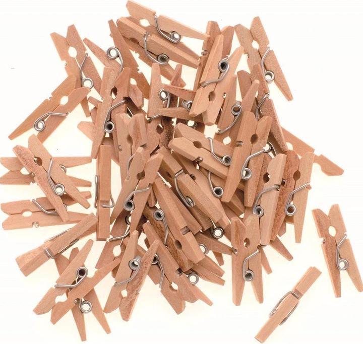 Glorex Wäscheklammer aus Holz
