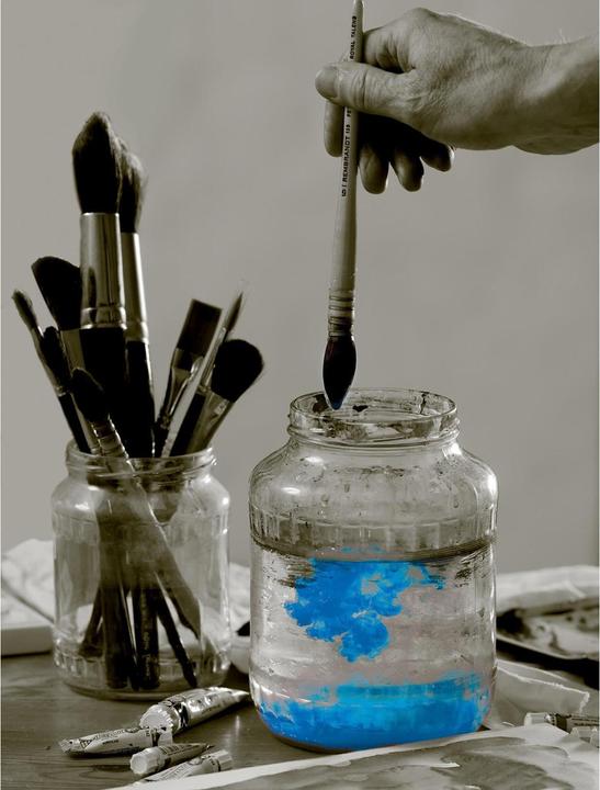 Produktbild Rembrandt Aquarellfarbe Water colour box 24 Näpfchen, Mehrfarbig (Mehrfarbig, 240 ml)