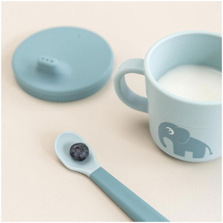Produktbild Done by Deer Snack & Trinkbecher Set Elphee Blau