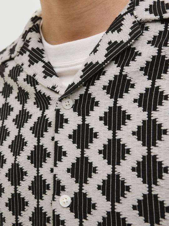 Produktbild Jack & Jones Jorsummer Luke Texture Resort Shirt Ss (XXL)