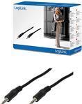 Produktbild LogiLink 3.5 mm—3.5mm (10 m, 3.5mm Klinke (AUX))