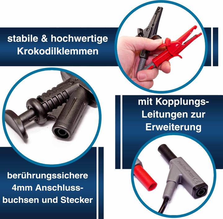 Actual product image Peaktech P 8200 Measuring accessories set