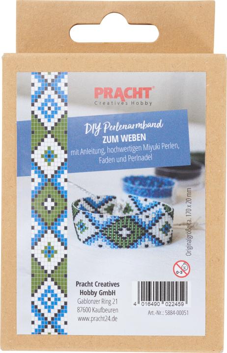 Actual product image Pracht Miyuki bead bracelet" craft kit, style