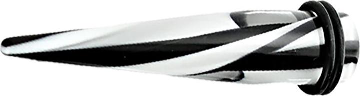 Actual product image Star Piercing Expander with twisted strips (Acrylic)