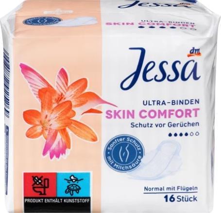 dm Jessa Ultra-pads Skin Comfort (16 x, Sanitary pads)