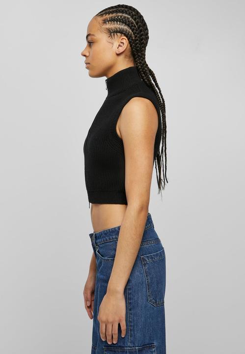 Actual product image Urban Classics Ladies Short Knit Vest (L)