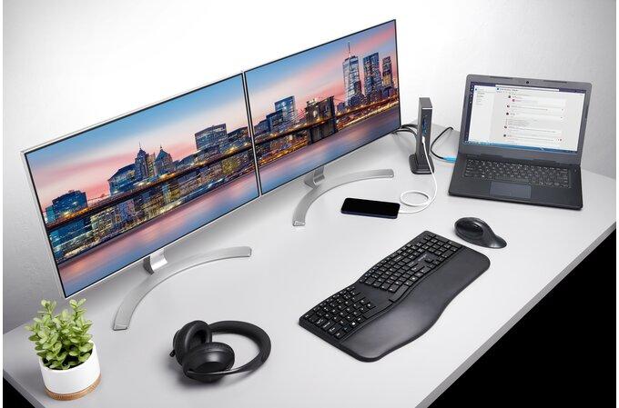 Produktbild Kensington Dockingstation SD4849p USB-C Dock Triple PD100 (USB-C, 1 Ports)