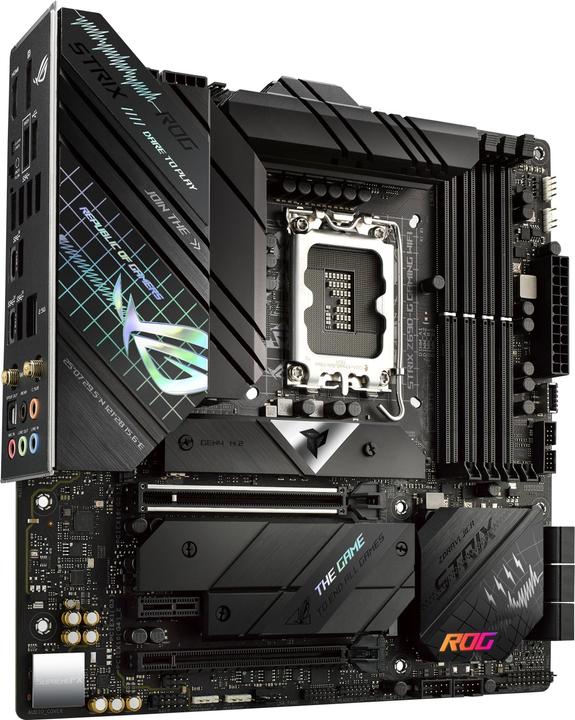Actual product image ASUS ROG Strix Z690-G Gaming Wifi (LGA 1700, Intel Z690 (DDR5), mATX)