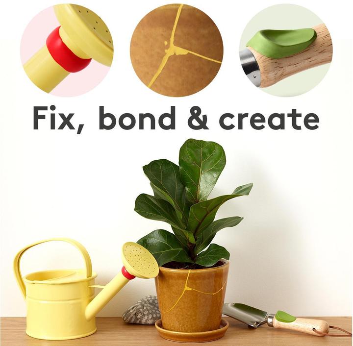Actual product image Sugru by tesa Sugru 8x mouldable all-purpose adhesive, versatile adhesive putty for decorating, gluing & repairing (28 g)