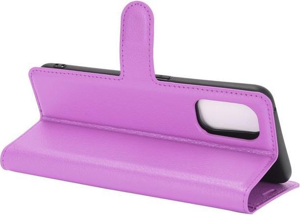 Actual product image MU Classic Litchi Leather Bookcover Series (Realme 7 Pro)