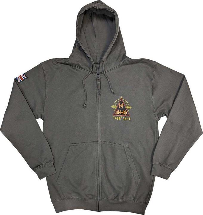 Def Leppard Logo Tour 2019 (Zipper-Hoodie) (S)