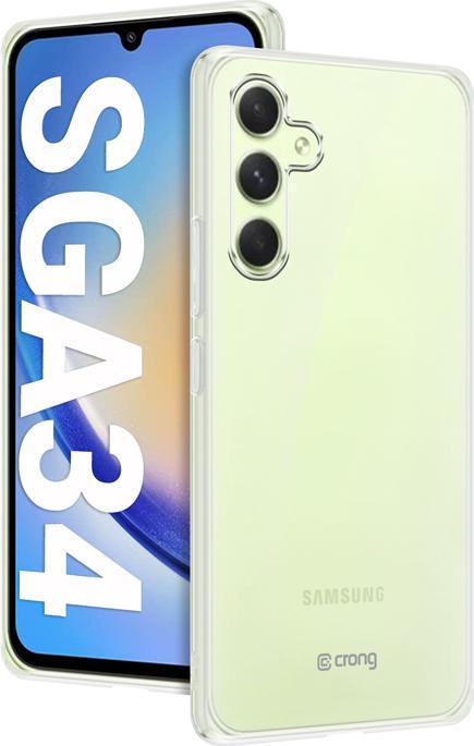 Immagine prodotto Crong Crystal Slim Cover - Custodia per Samsung Galaxy A34 5G (trasparente) (Samsung Galaxy A34 5G)