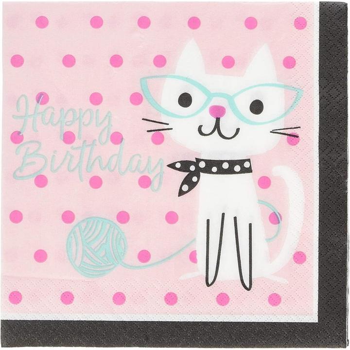 Produktbild Creative Party Katzen (16 x, 33 x 33 cm)