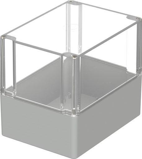 Immagine prodotto Bopla Kunststoffgehäuse mit durchsichtigem Deckel Euromas 120x160x140mm Hellgrau Polycarbonat IP66 (Case)