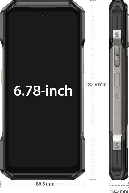 Actual product image Ulefone Armor 27 Pro 12256gb Nfc Black (256 GB, Black, 6.77", Hybrid Dual SIM, 50 Mpx, 5G)