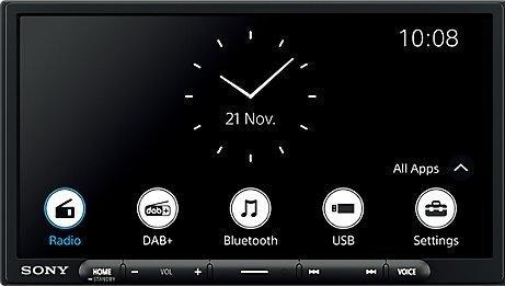 Actual product image Sony XAV-AX4050 (Android car, Apple Carplay)