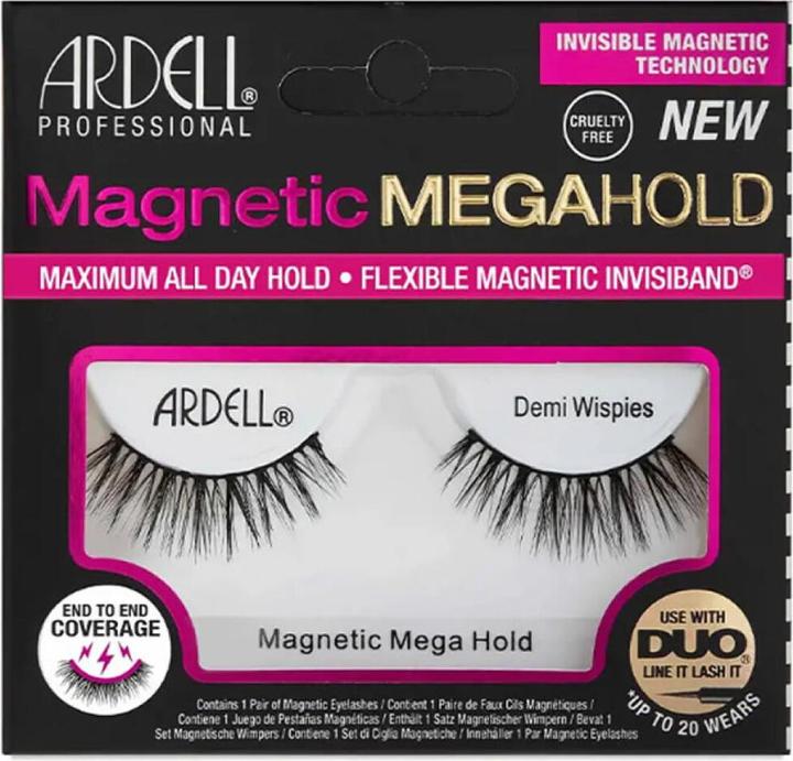 Actual product image Ardell MAGNETIC MEGAHOLD lash demi wispies 1 u (Artificial eyelashes)