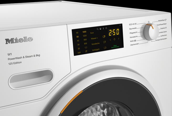 Image du produit Miele Waschmaschine WWB360 WPS Lotosweiss (8 kg, Droite)